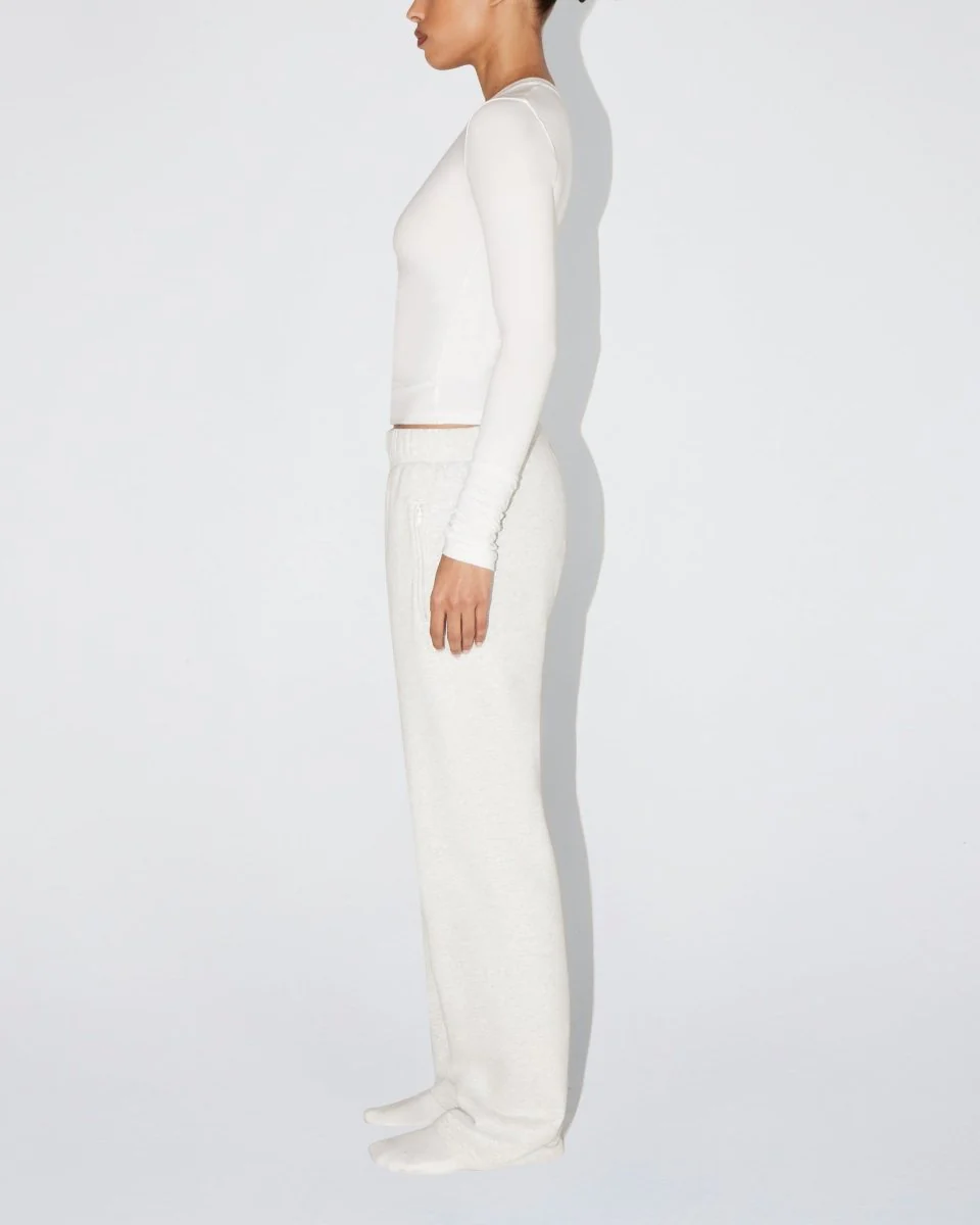 Long Sleeve Tee | Ecru - Image 4